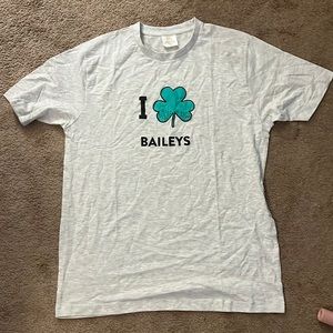 NEW Baileys Irish Shamrock St. Patrick's Day Tee Shirt, L or XL